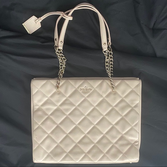☃️ Kate Spade Lovely Quilted Leather - Picture 2 of 12
